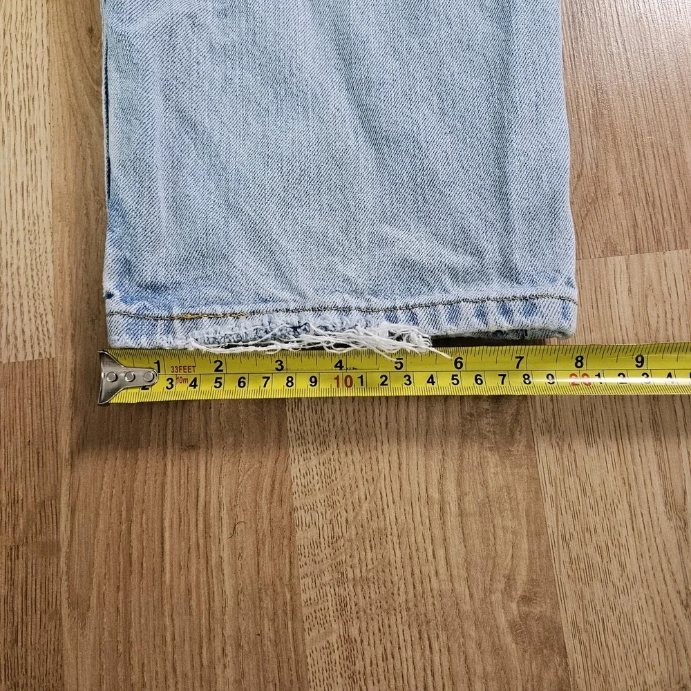 Levis 560 Comfort Fit Jeans Mens 36x34 Blue‎ Denim Pants Y2K Baggy Distressed